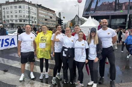 Express Courier d.o.o. Supports Race for the Cure