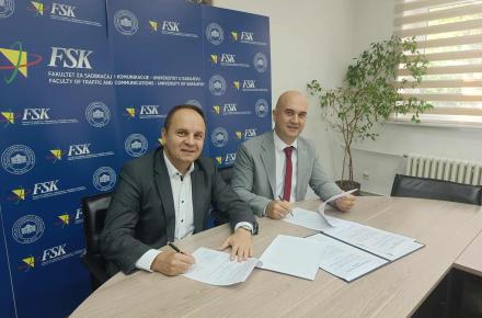 Express Courier and the University of Sarajevo – Faculty of Transport and Communications Sign a Business-Technical Cooperation Agreement